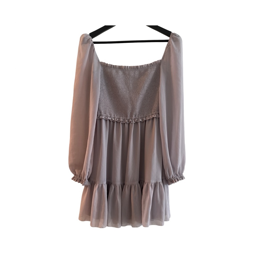 Wilfred Light Purple Chiffon Dress